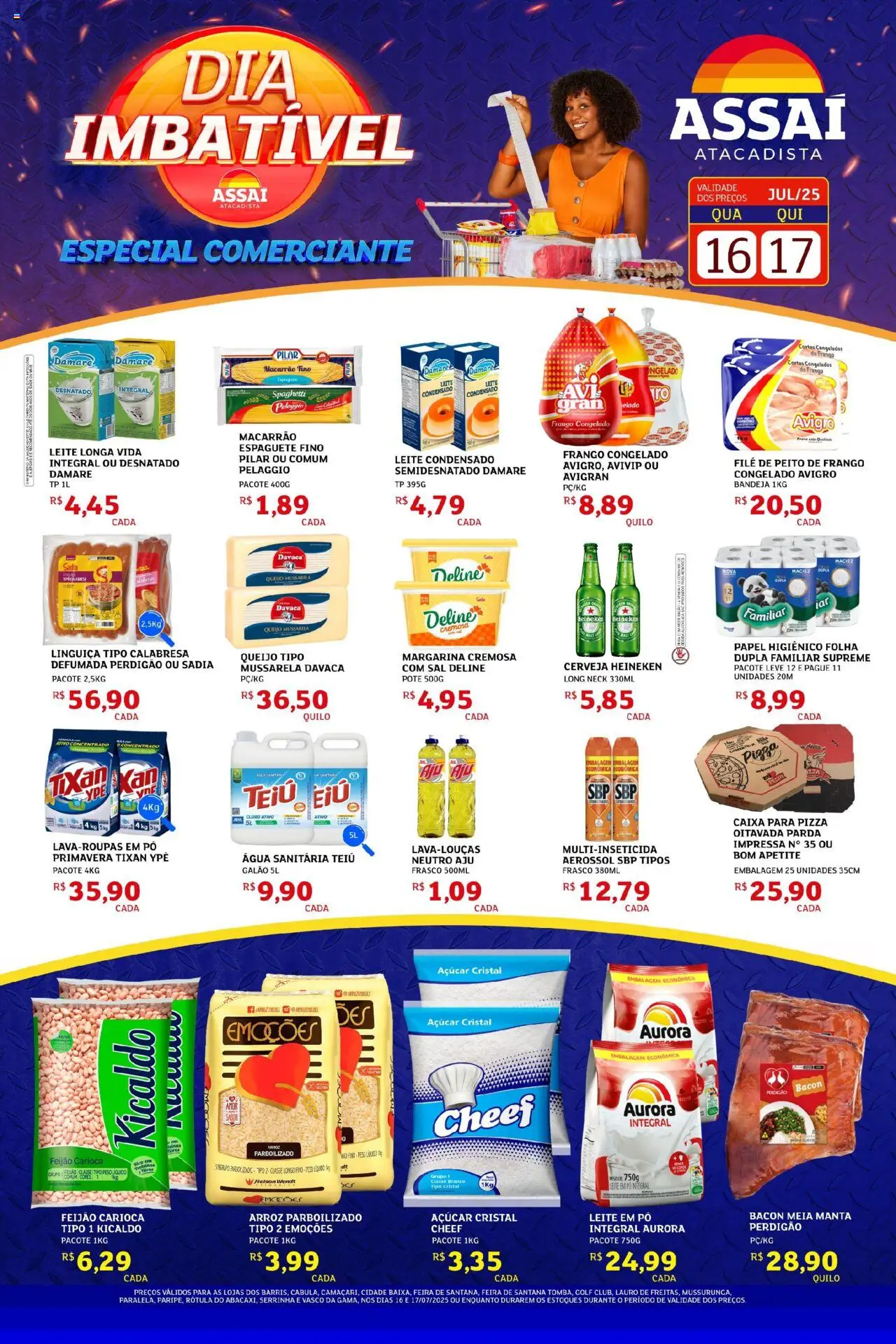 Assaí Atacadista folheto "Encarte - BA" válido a partir de 16/07/2025 - número de página 1