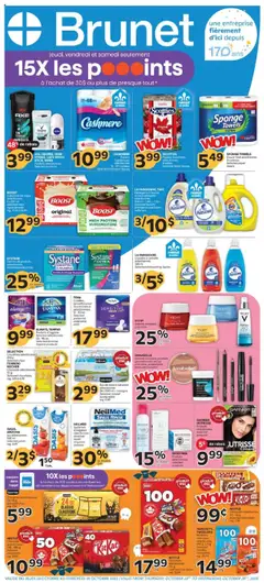 Preview of leaflet Weekly flyer / circulaire from shop Brunet is valid from Oct 23, 2025