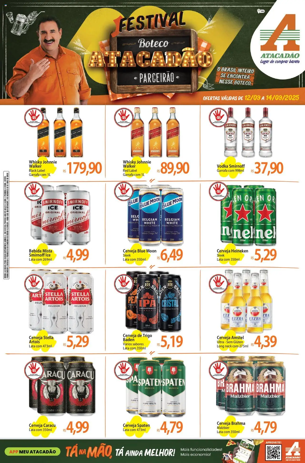 Atacadão folheto "Ofertas - MG" válido a partir de 12/09/2025 - número de página 1