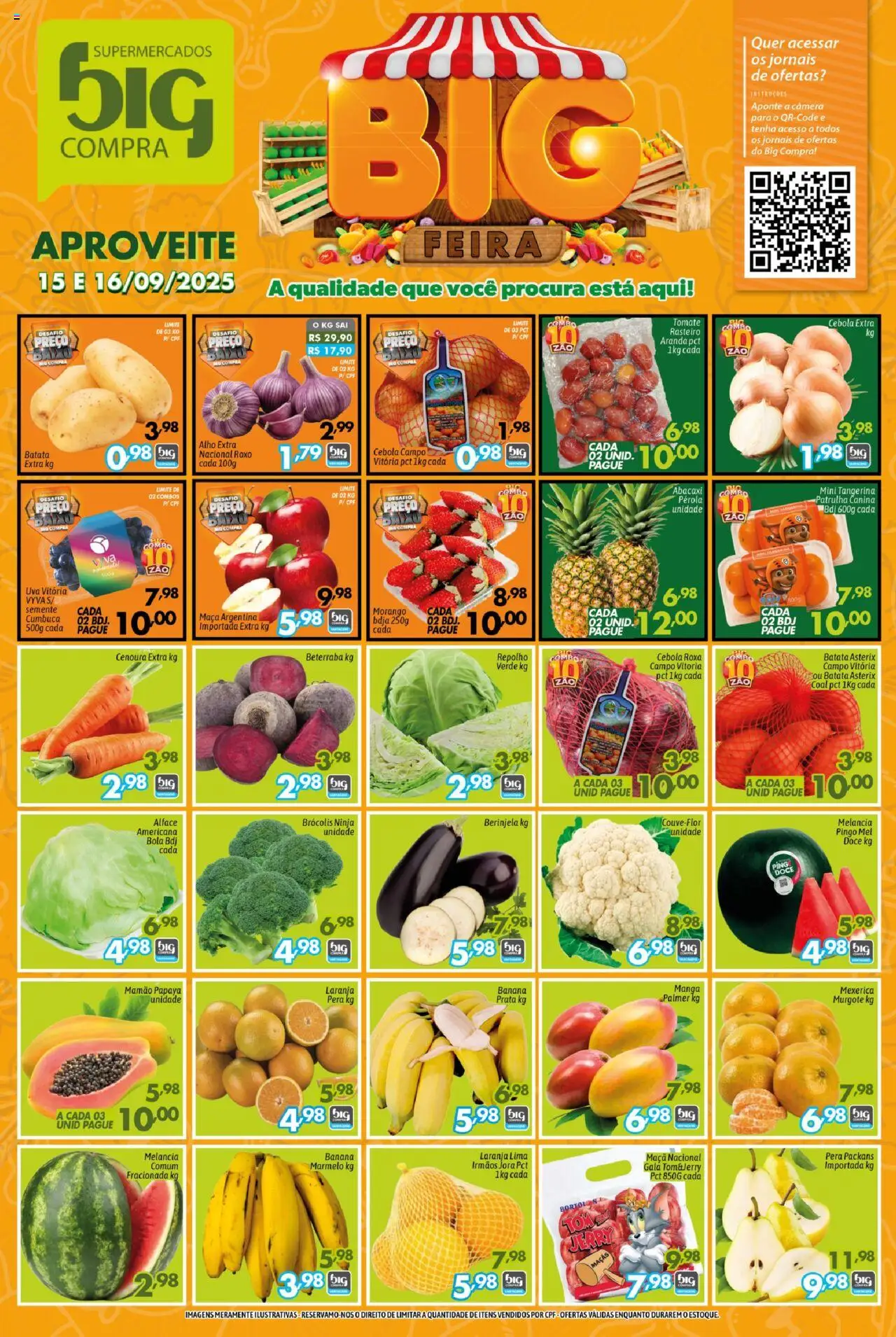 Big Compra folheto "Ofertas da semana" válido a partir de 15/09/2025 - número de página 1