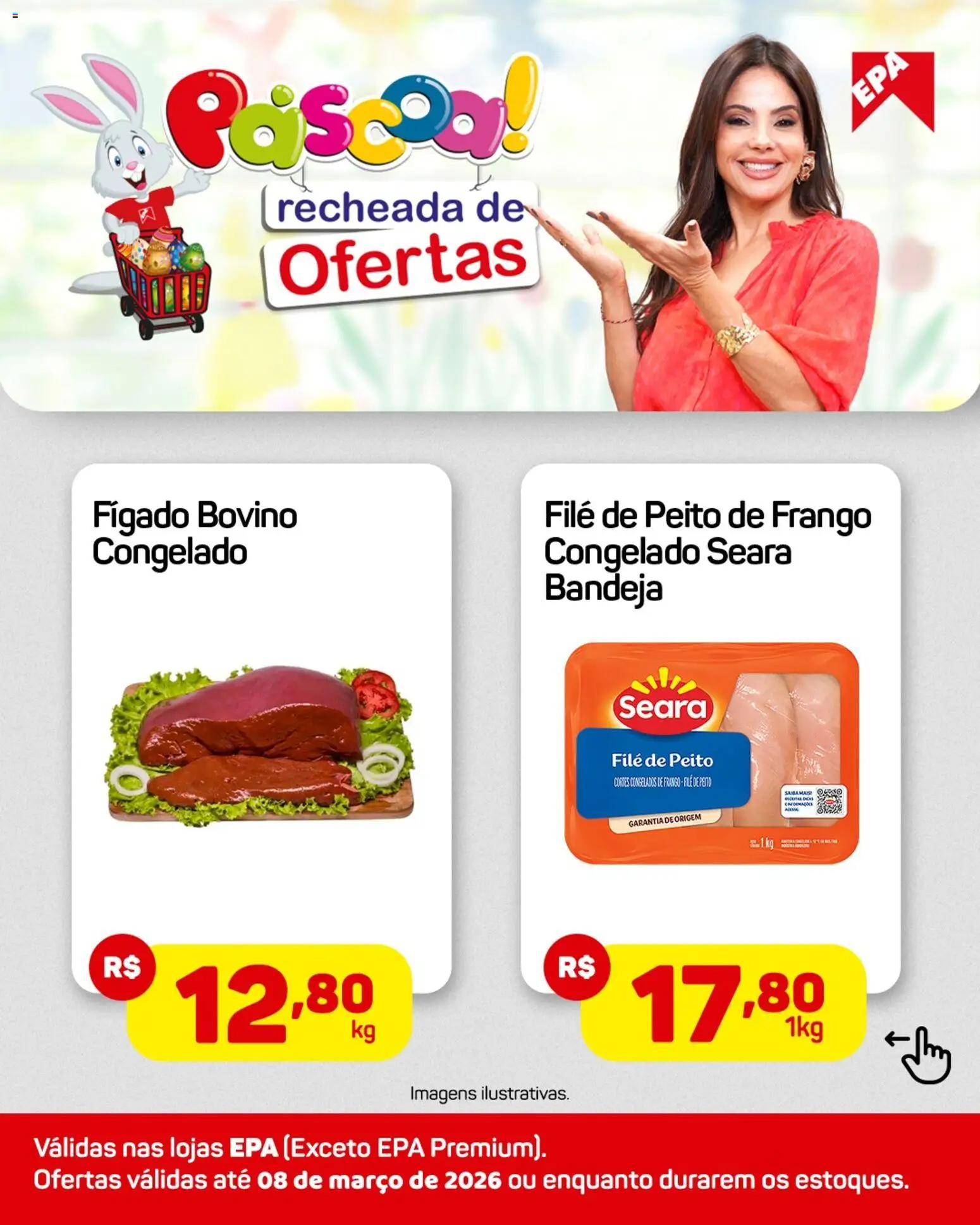Pré-Visualização do folheto "EPA - Ofertas da semana" da loja EPA válido a partir de 02/03/2026 - Frango, Fígado, Peito de frango, Bandeja