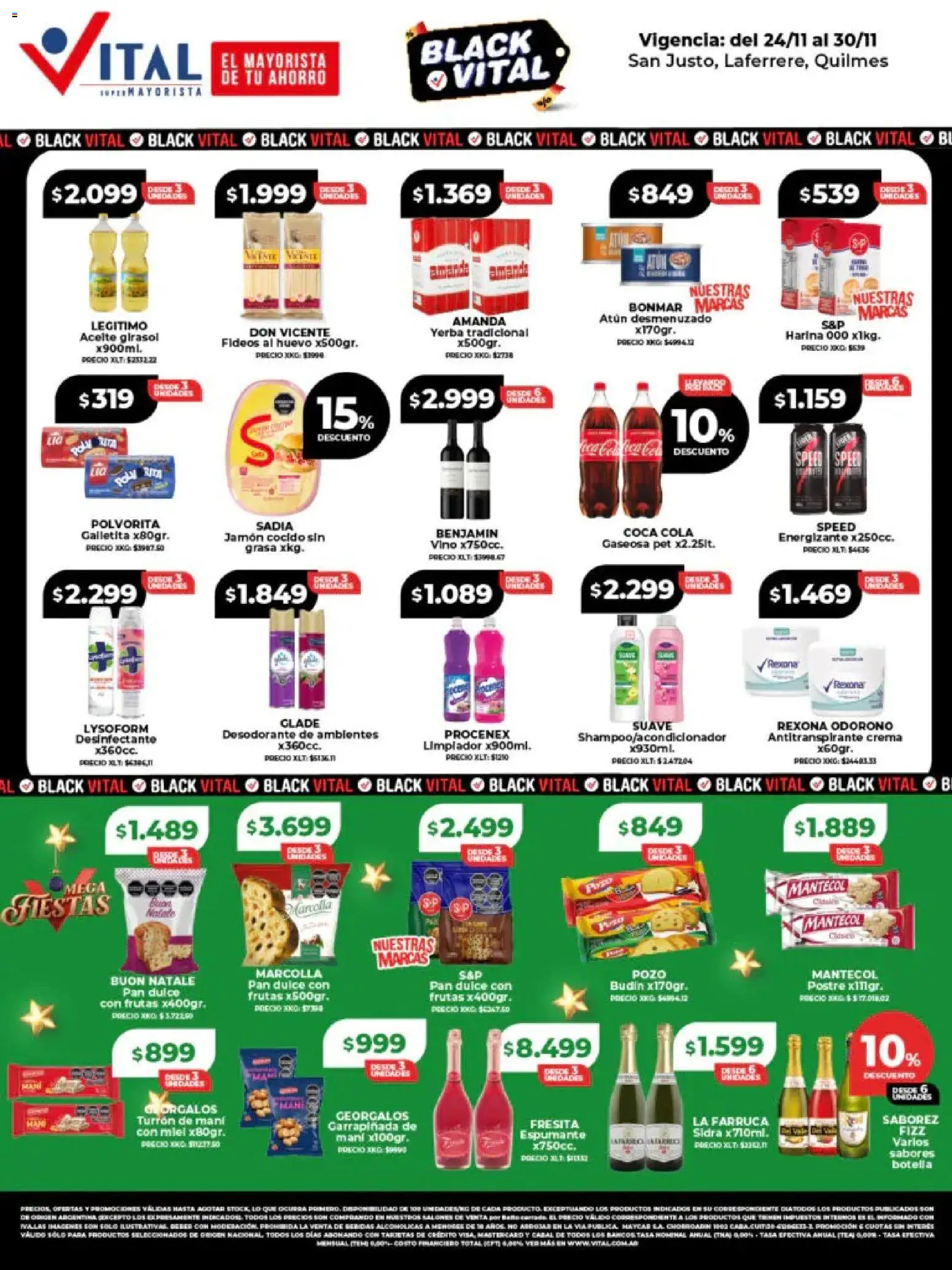 Vista previa del folleto de la tienda Vital válido desde el 24/11/2025 