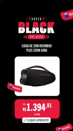 Pré-Visualização do folheto "Black Friday" da loja Casas Bahia válido a partir de 31/10/2025 | Página: 12