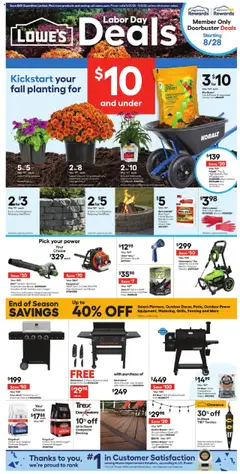 Ad Preview of Lowe's Weekly Ad from 08/21/2025