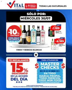 Vista previa del folleto de la tienda Vital válido desde el 30/07/2025 