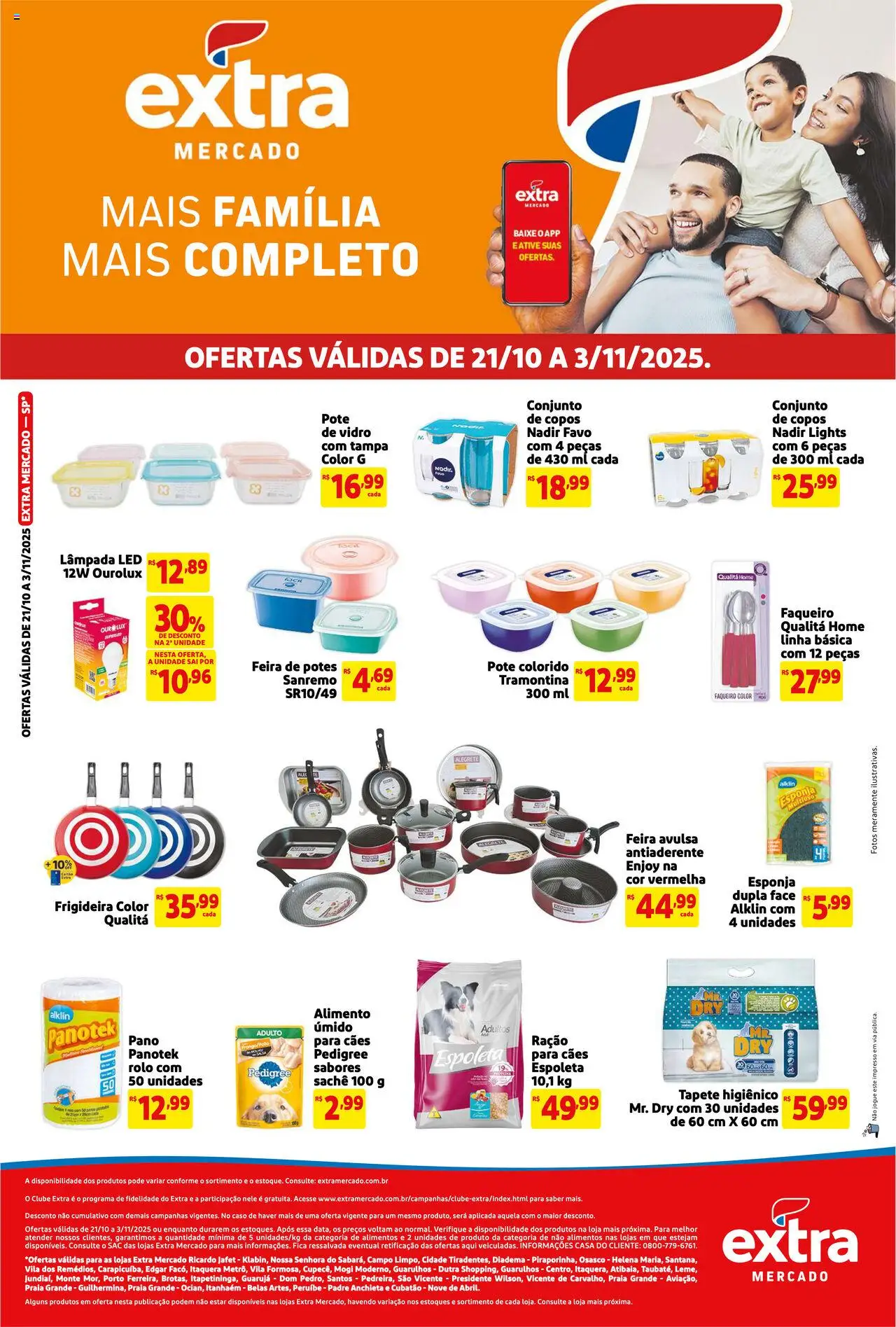 Extra folheto "Ofertas de Mercado Quinzenal" válido a partir de 21/10/2025 - número de página 1