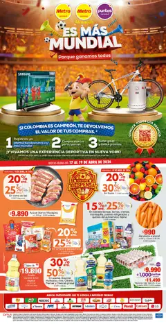  Vista previa del prospecto Metro del almacen Metro válida del 17/04/2026 al 