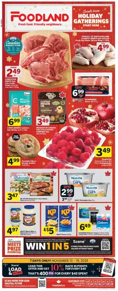 Preview of leaflet Weekly Flyer - NL from shop Foodland is valid from Nov 13, 2025