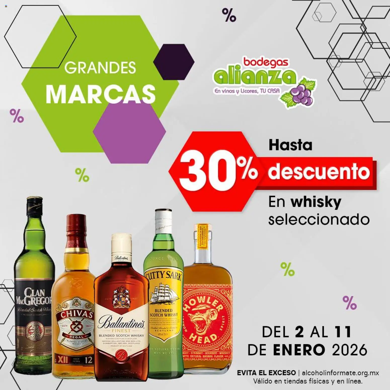 Vista previa las ofertas de la tienda Bodegas Alianza - Catálogo Marcas desde el 02/01/2026 