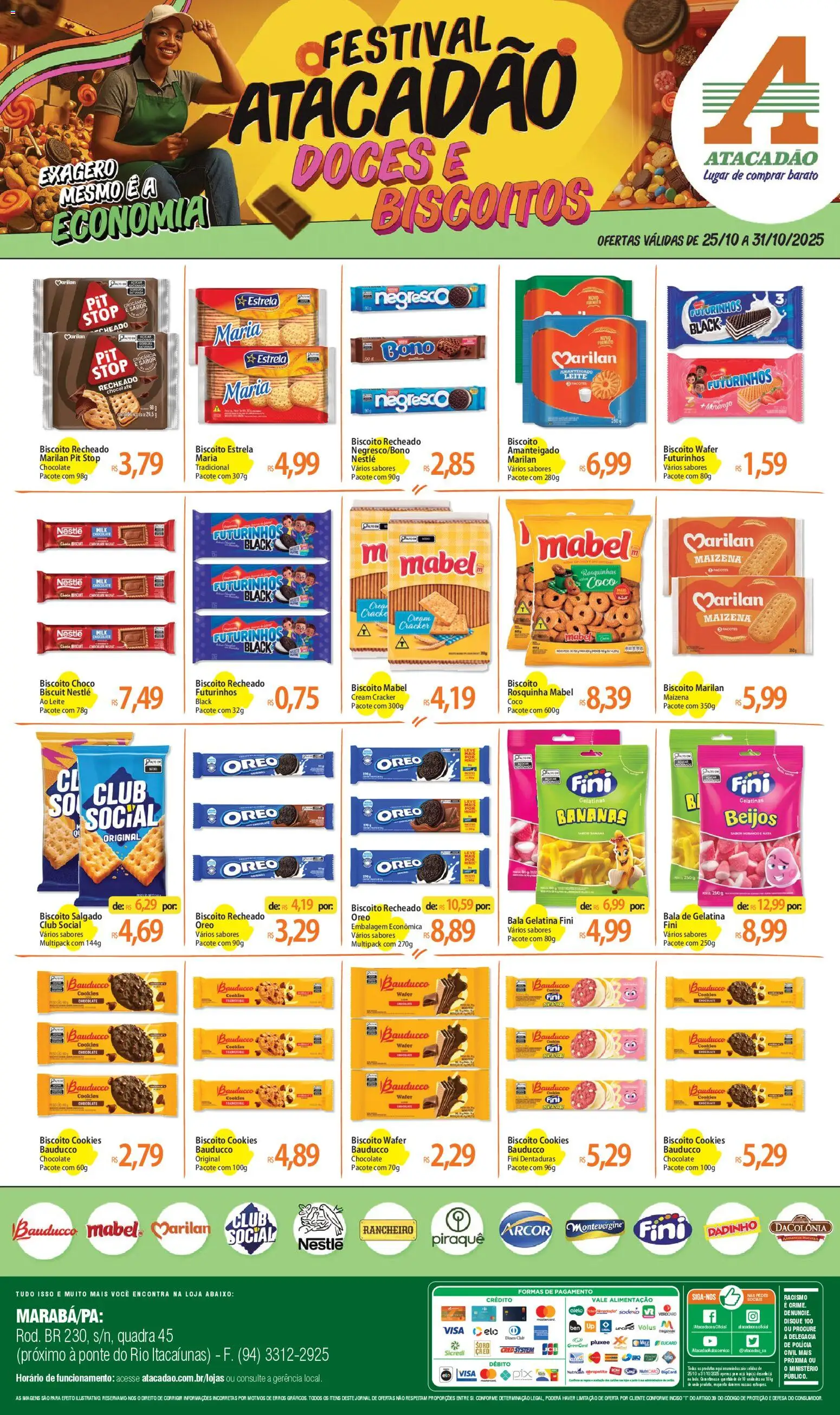 Atacadão folheto "Ofertas - PA" válido a partir de 25/10/2025 - número de página 1