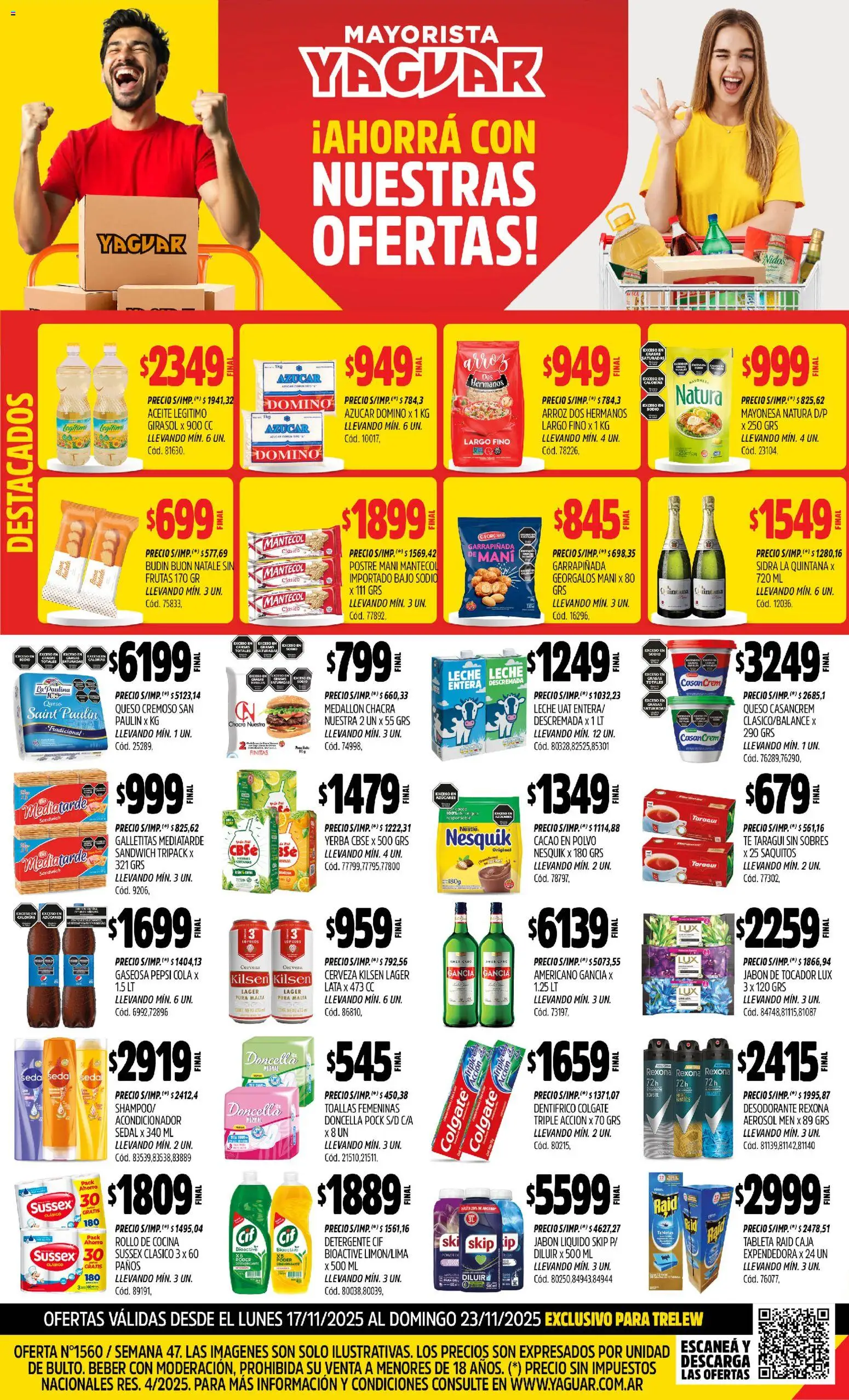 Vista previa del folleto de la tienda Yaguar válido desde el 17/11/2025 