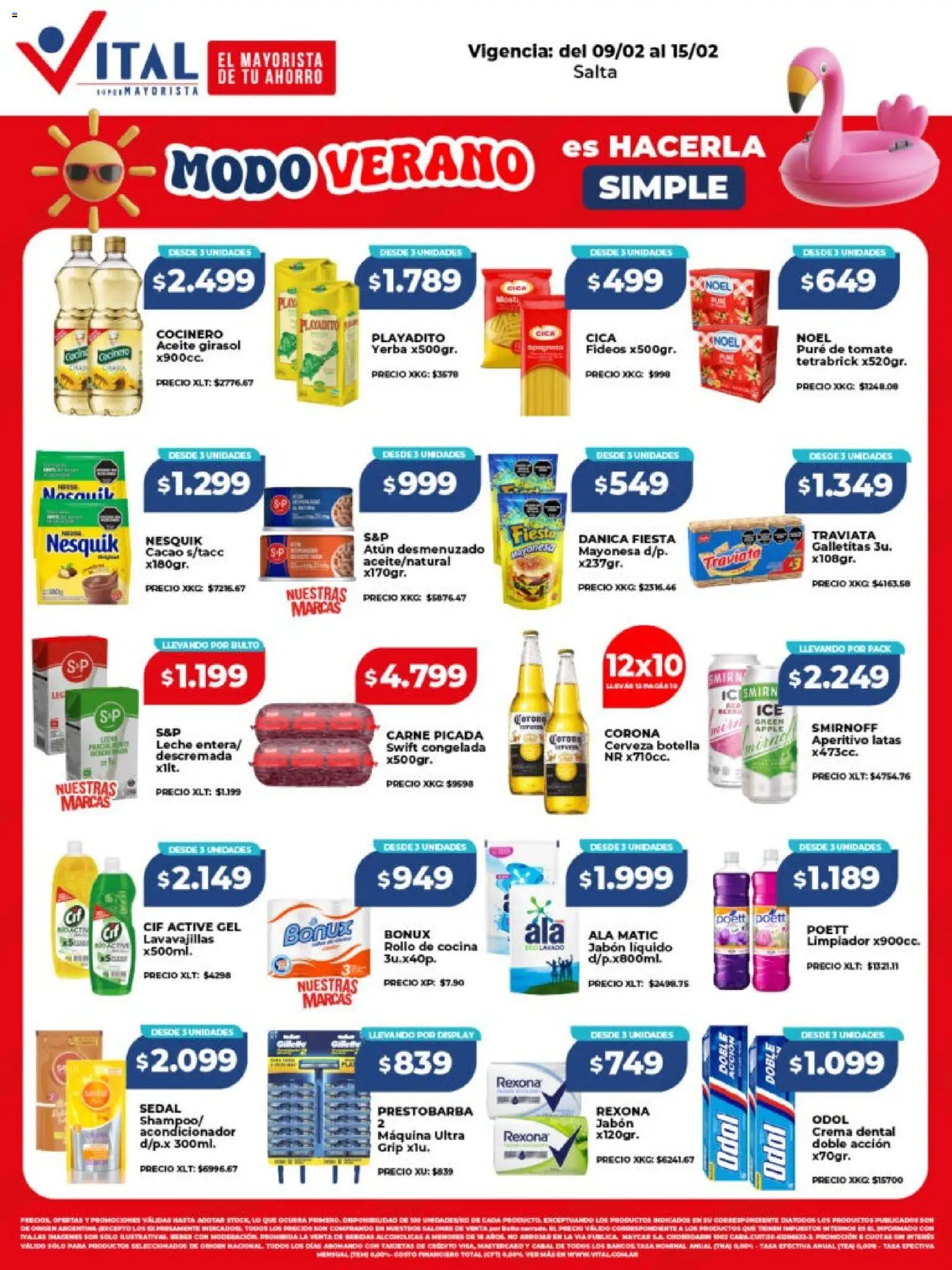 Vista previa del folleto de la tienda Vital válido desde el 09/02/2026 