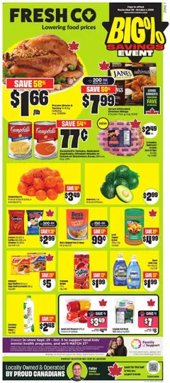 Preview of leaflet Weekly Flyer - ON from shop FreshCo is valid from Sep 25, 2025