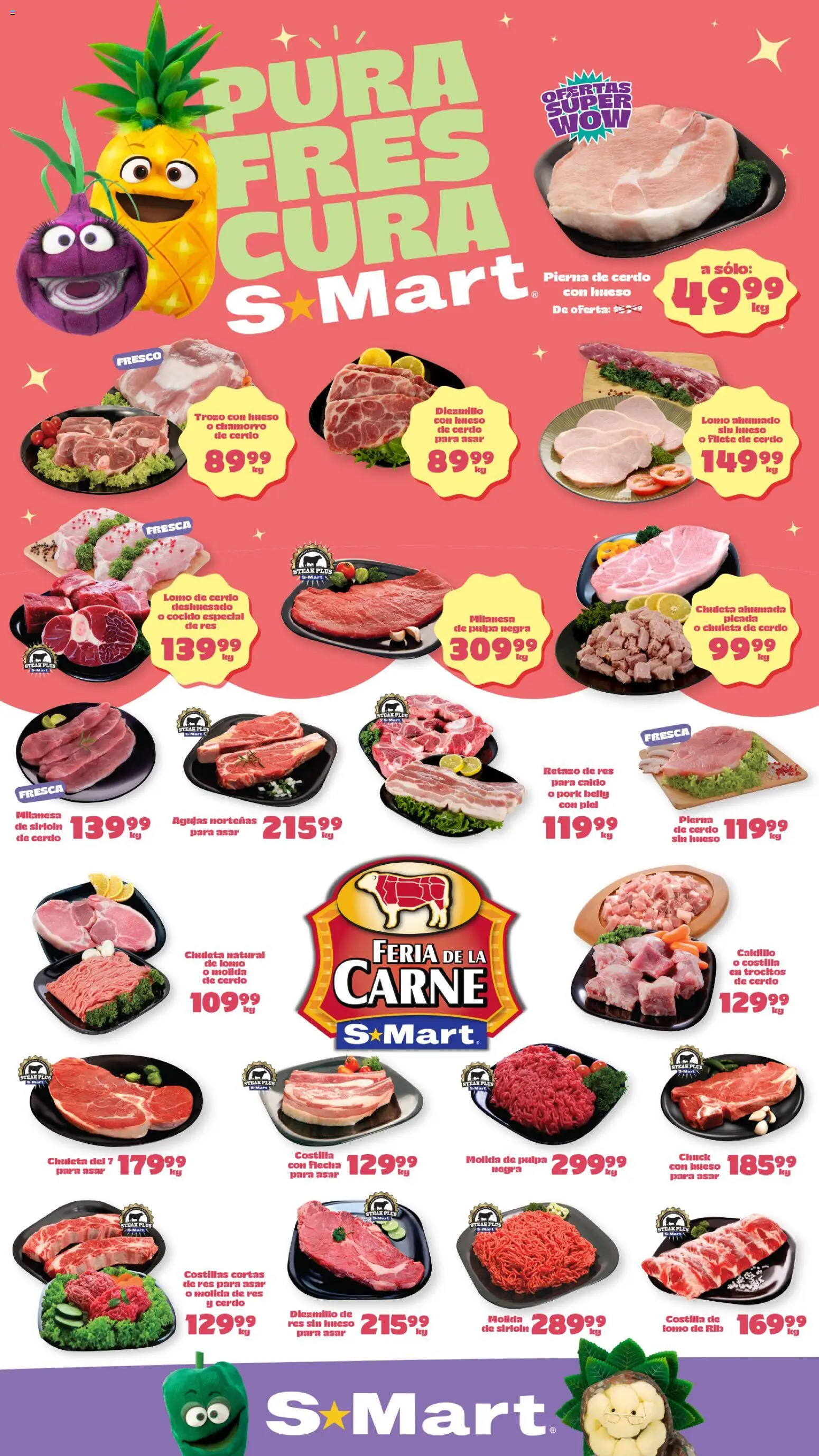 Vista previa las ofertas de la tienda S-Mart - S-Mart folleto Ofertas de feria Juárez desde el 14/04/2026 