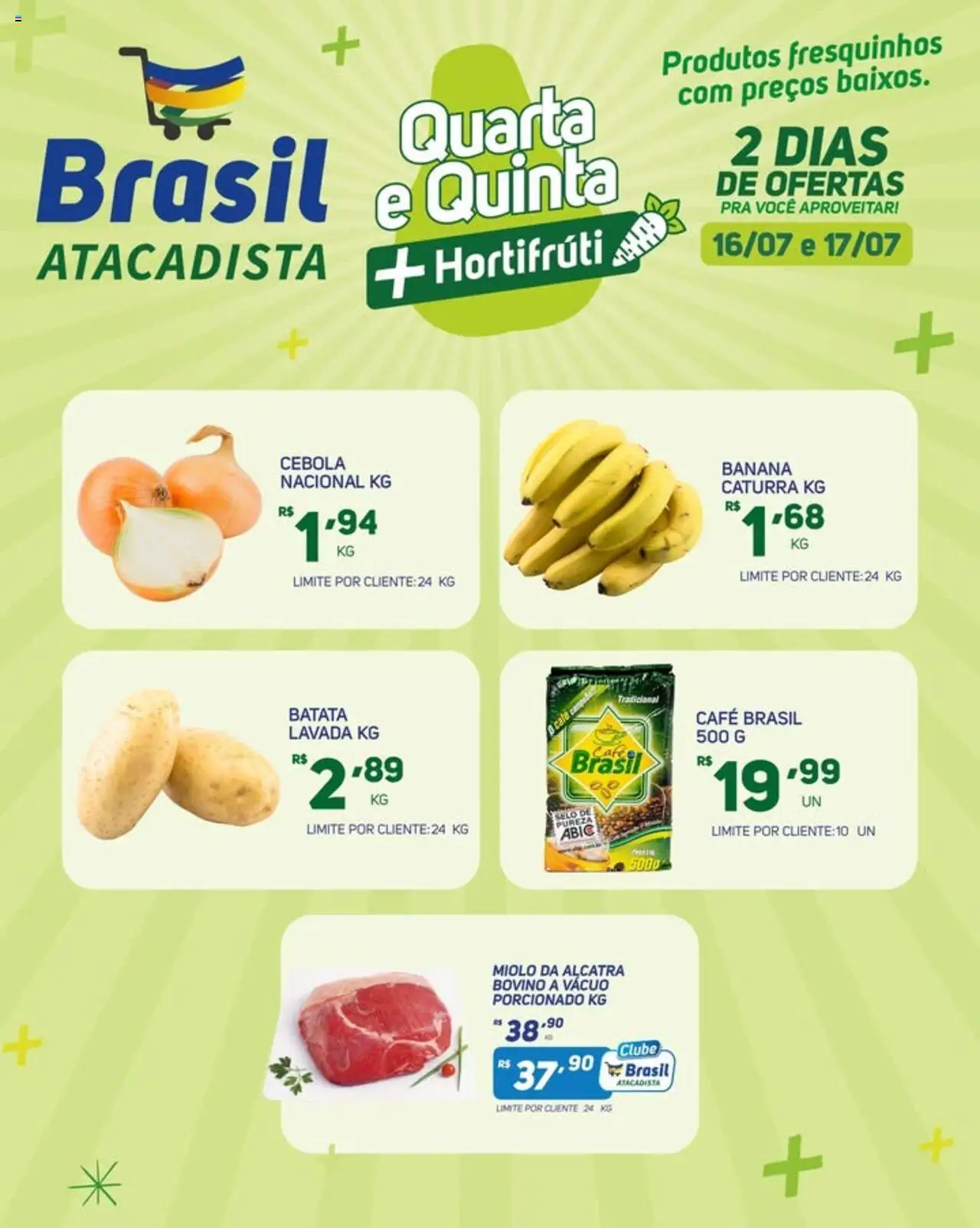 Brasil Atacadista folheto "Ofertas da semana" válido a partir de 16/07/2025 - número de página 1