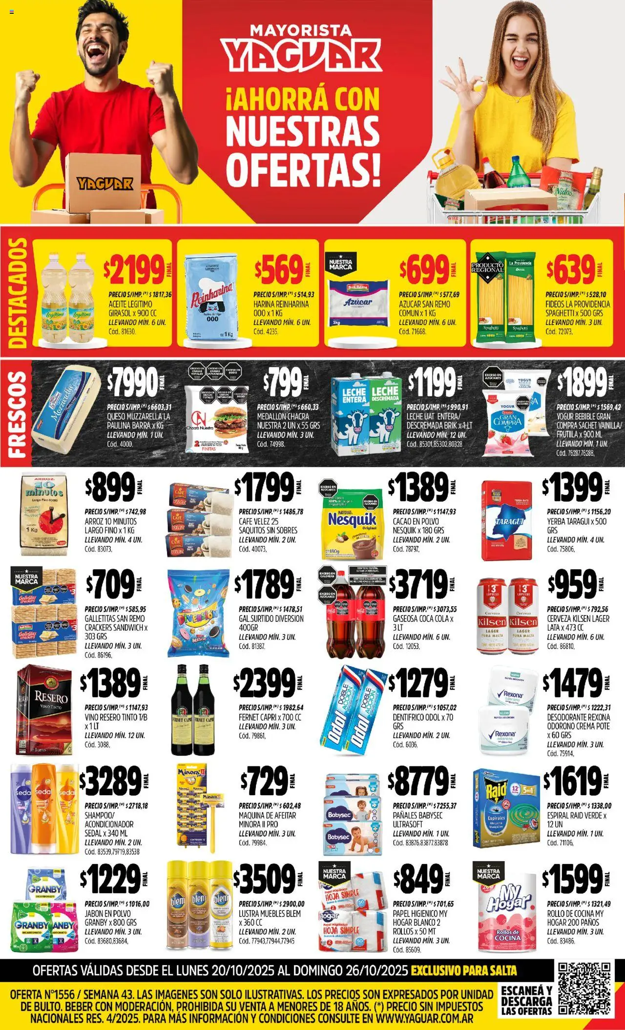 Yaguar Salta del 20/10/2025 Online