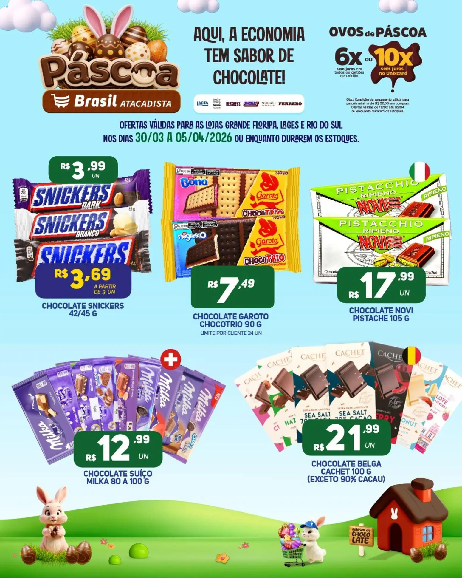 Pré-Visualização do folheto "Brasil Atacadista - Ofertas da semana" da loja Brasil Atacadista válido a partir de 30/03/2026