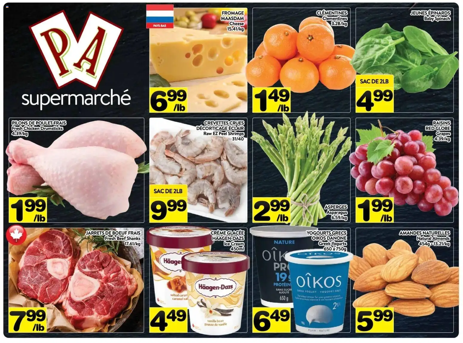 Preview of leaflet Pa Supermarché weekly flyer / circulaire from shop Pa Supermarché is valid from Mar 02, 2026