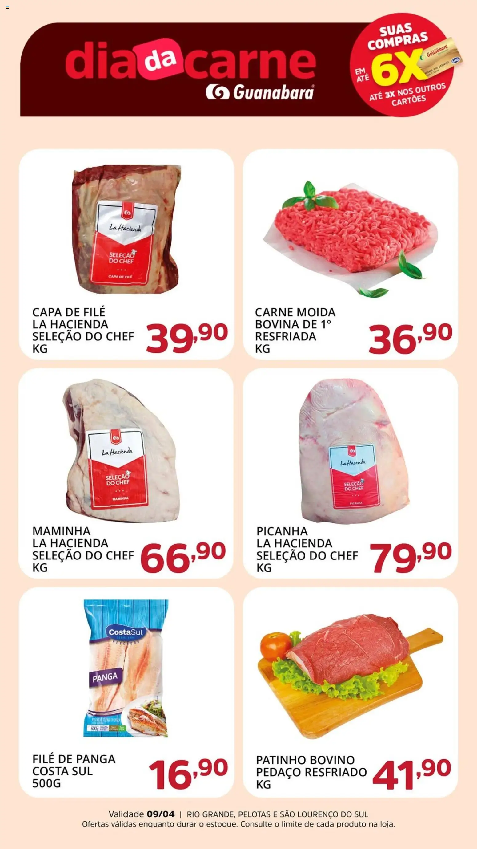Pré-Visualização do folheto "Supermercado Guanabara - Ofertas da semana" da loja Supermercado Guanabara válido a partir de 09/04/2026