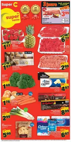 Preview of leaflet Super C weekly flyer - Chandler from shop Super C is valid from Mar 26, 2026
