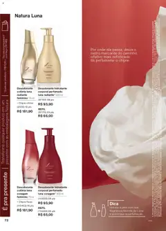 Pré-Visualização do folheto "Ciclo 17/2025" da loja Natura válido a partir de 14/10/2025 | Página: 72