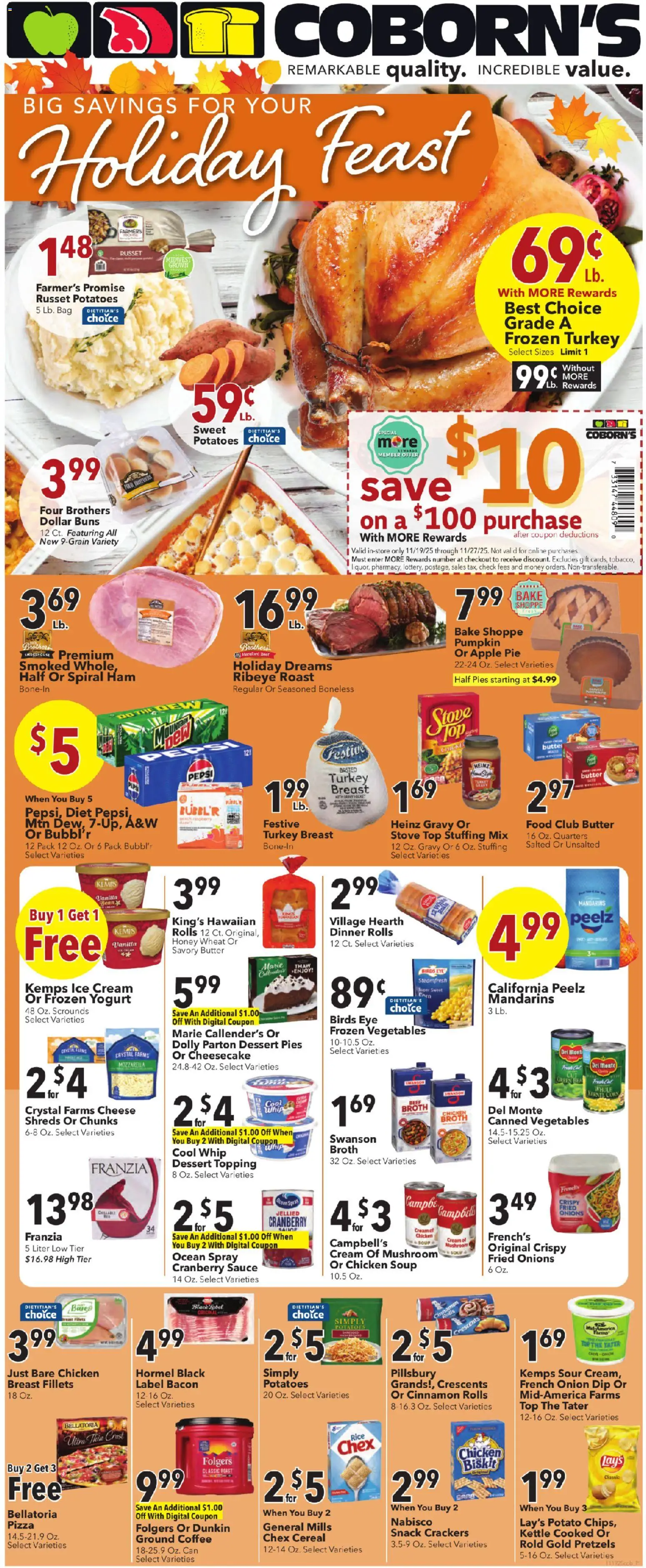 Ad Preview of Coborn's Weekly Ad from 11/19/2025