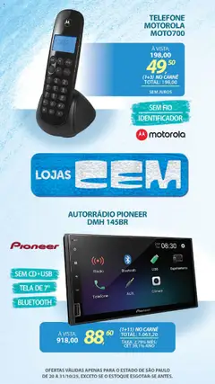 Pré-Visualização do folheto "Ofertas atuais" da loja Lojas Cem válido a partir de 20/10/2025 | Página: 49