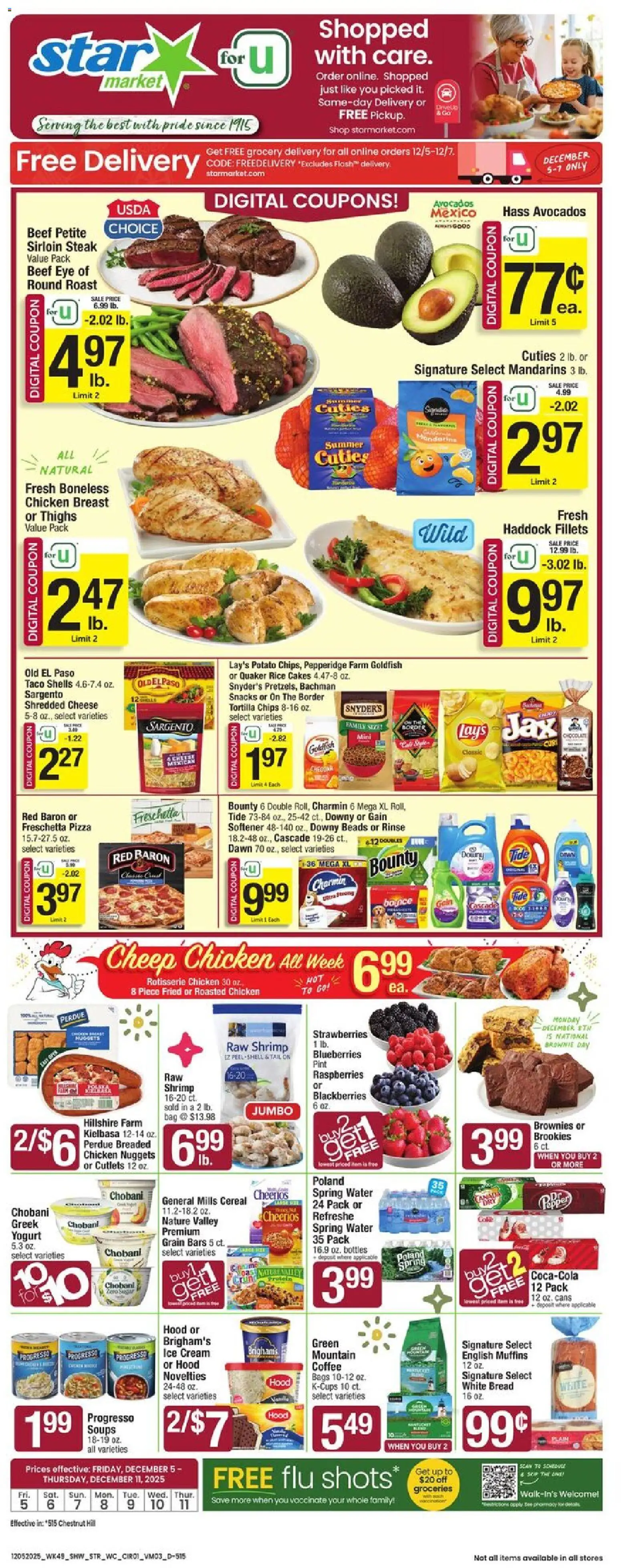 Ad Preview of Star Market Weekly Ad from 12/05/2025