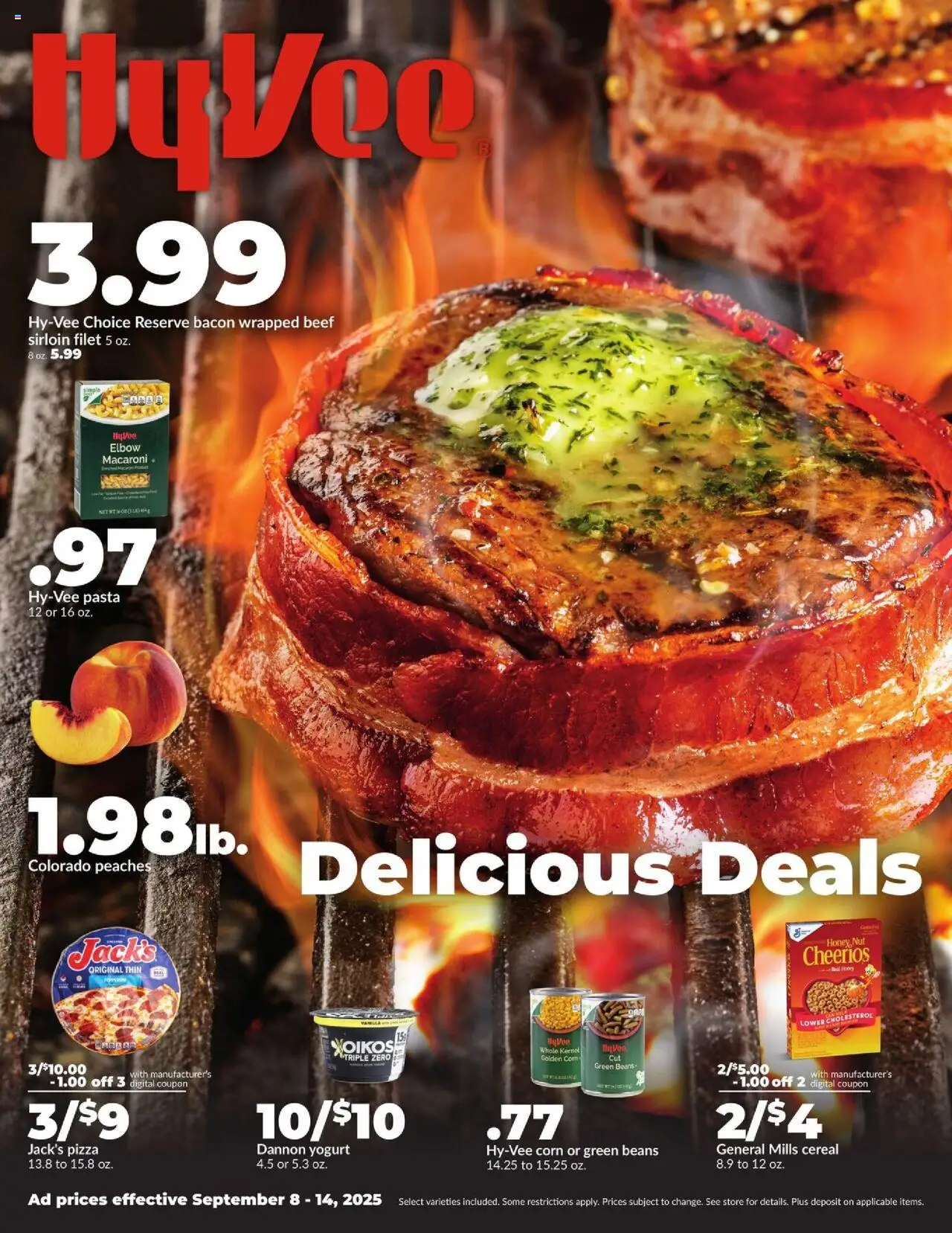 HyVee Weekly Ad from 09/08/2025 - Flyer - Page number 1