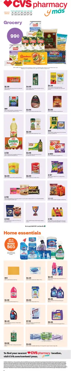 Ad Preview of CVS Pharmacy y más from 02/15/2026