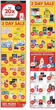 Preview of leaflet Weekly flyer / circulaire from shop Shoppers is valid from Aug 09, 2025