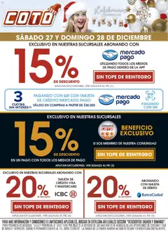 Vista previa del folleto de la tienda Coto válido desde el 27/12/2025 