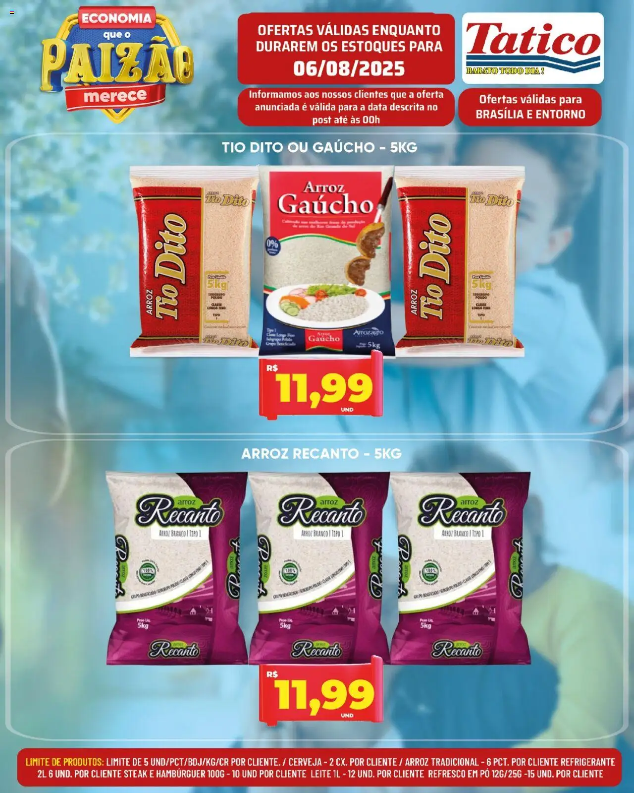 Tatico folheto "Ofertas do Dia" válido a partir de 06/08/2025 - número de página 1