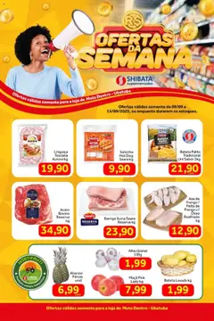 Pré-Visualização do folheto "Ofertas Ubatuba" da loja Shibata válido a partir de 09/09/2025