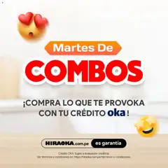 Vista previa de Hiraoka - Martes De Combos de la tienda Hiraoka válido desde 07/04/2026