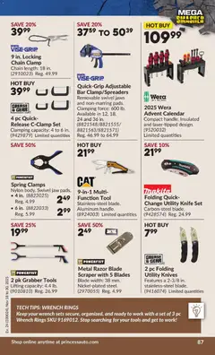 Preview of leaflet 2 Week Sale! from shop Princess Auto is valid from Nov 18, 2025 | Page: 100