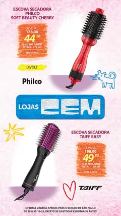 Pré-Visualização do folheto "Ofertas atuais" da loja Lojas Cem válido a partir de 20/10/2025 | Página: 134