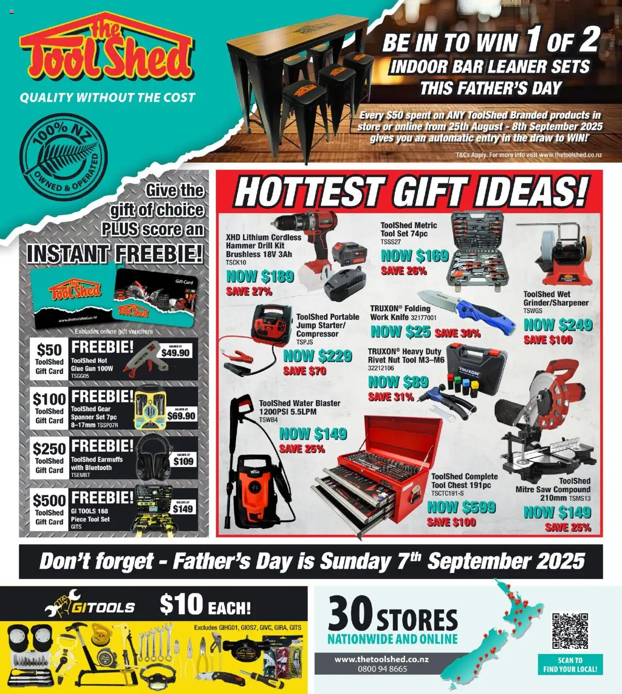 Catalogue The Tool Shed catalogue valid from 25 Aug 2025 - page 1