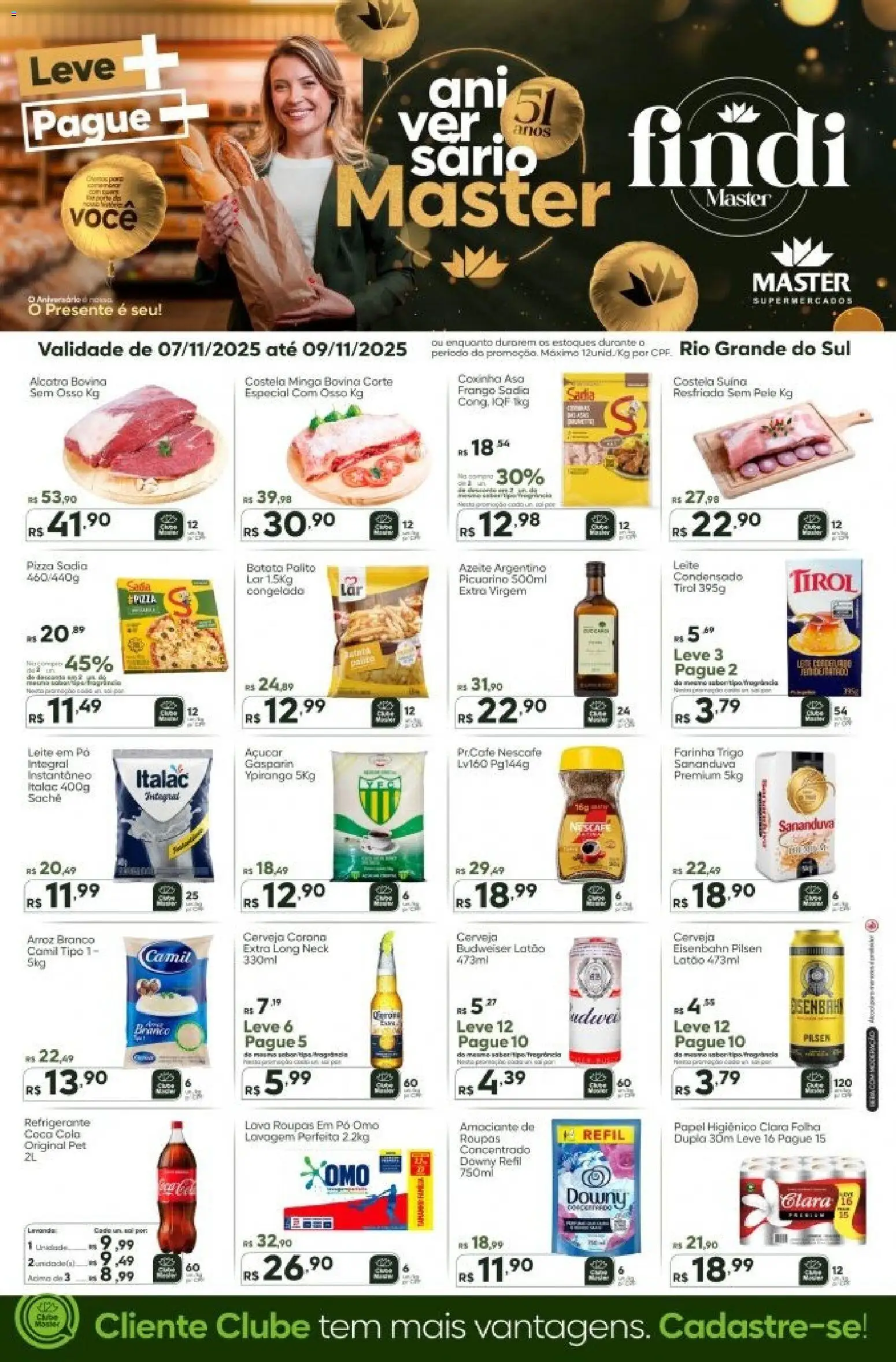 Pré-Visualização do folheto "Ofertas da semana" da loja Master válido a partir de 07/11/2025