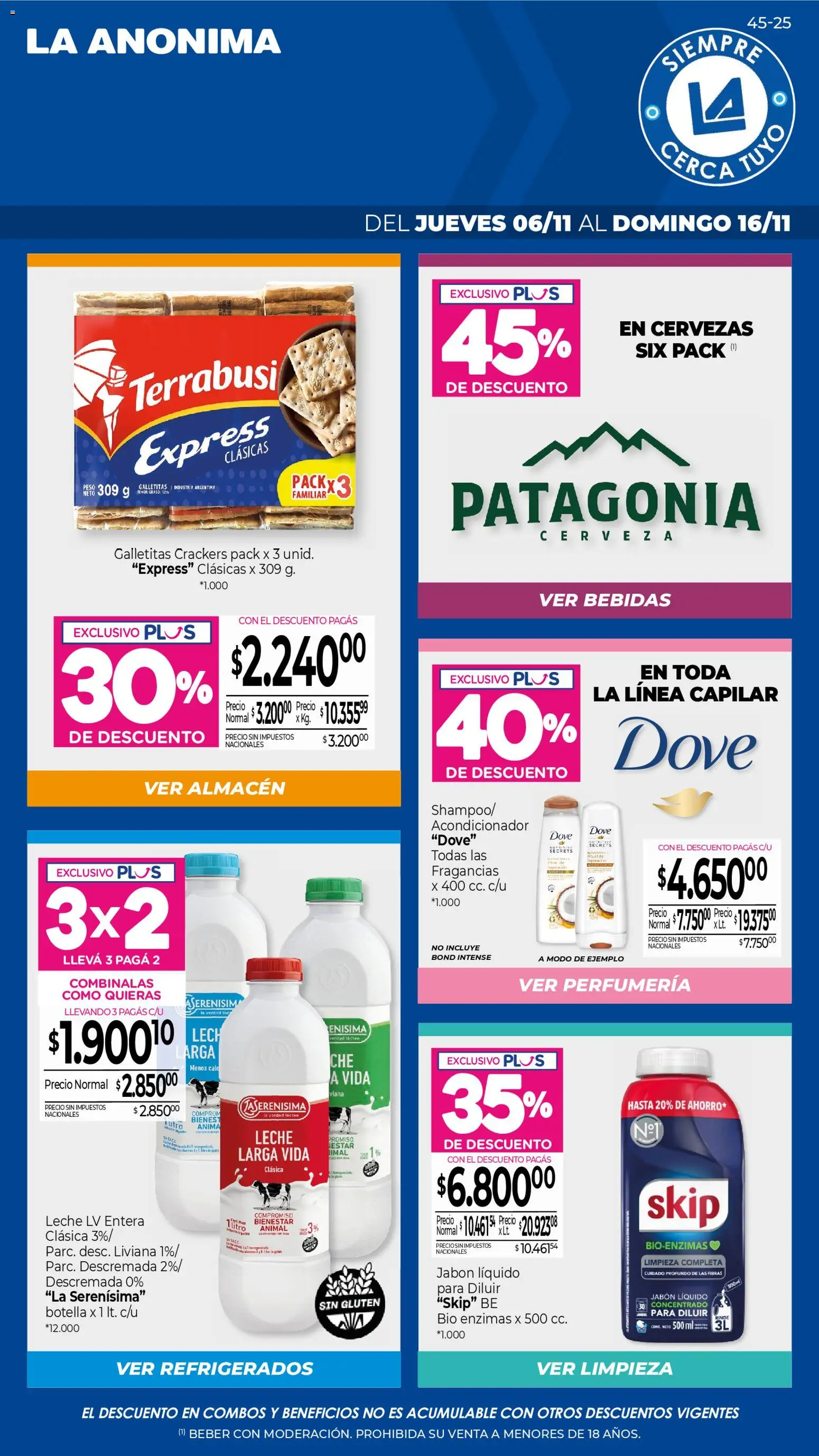 Vista previa del folleto de la tienda La Anonima válido desde el 06/11/2025 