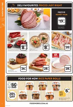 Preview of catalogue Catalogue from shop Foodworks valid 03/12/2025 | Page: 6