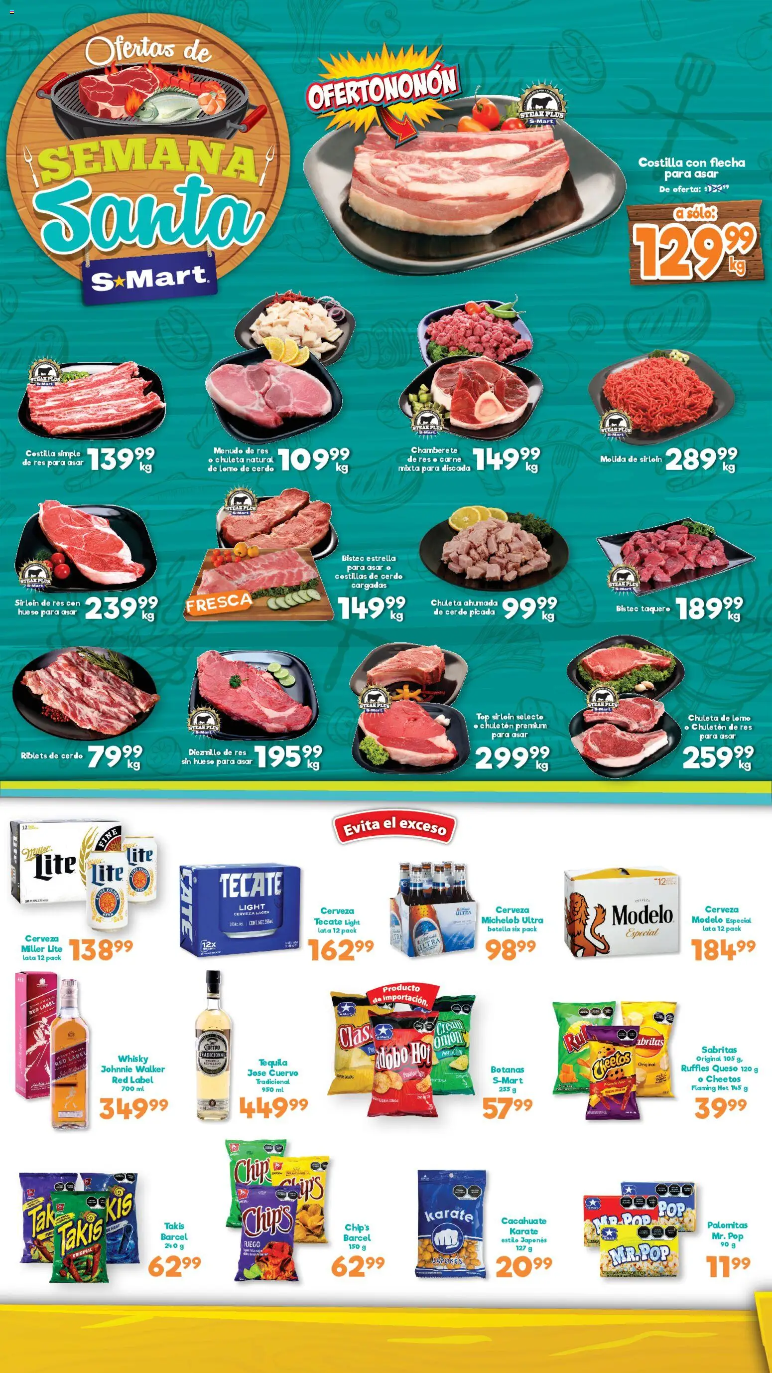 Vista previa las ofertas de la tienda S-Mart - S-Mart folleto Ofertas de feria Reynosa desde el 04/04/2026 