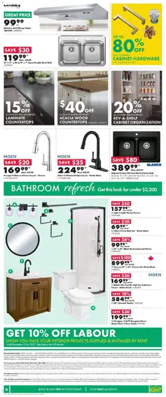 Preview of leaflet Weekly flyer / circulaire from shop Kent is valid from Dec 04, 2025 | Page: 6