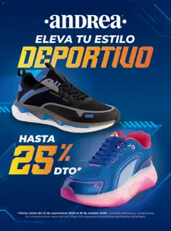 Vista previa las ofertas de la tienda Andrea - Catálogo Eleva tu estilo deportivo desde el 21/09/2025 