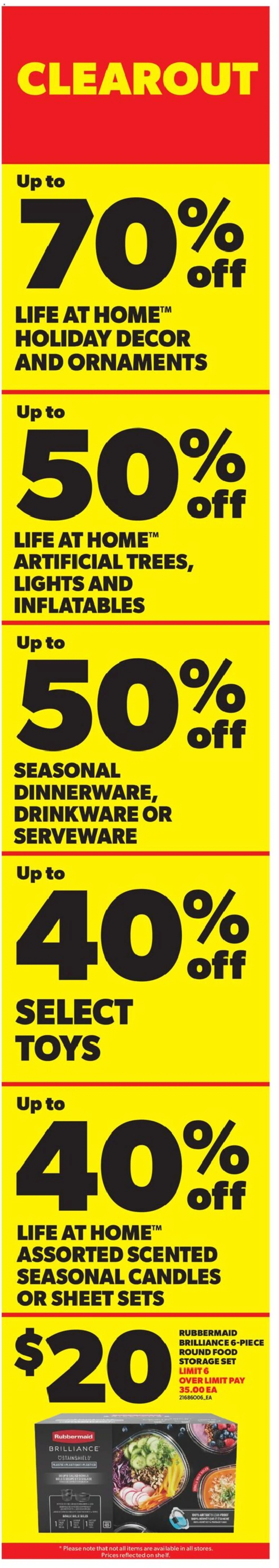 Preview of leaflet Weekly Flyer - ON from shop Real Canadian Superstore is valid from Dec 25, 2025