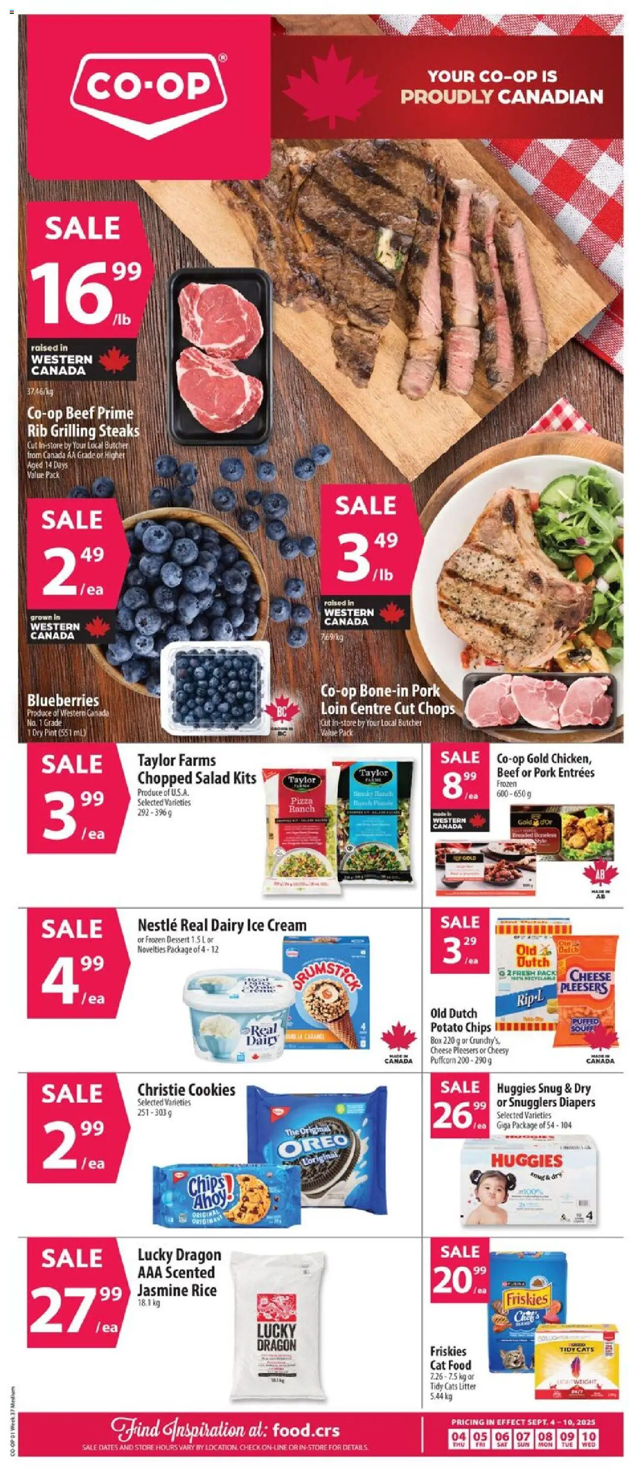 Co-op Food flyer valid from Sep 04, 2025 - page number 1