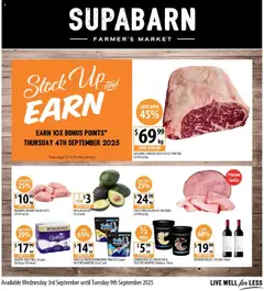 Preview of catalogue Catalogue from shop Supabarn valid 03/09/2025