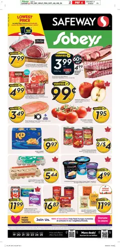 Preview of leaflet Sobeys weekly flyer - AB from shop Sobeys is valid from Mar 19, 2026