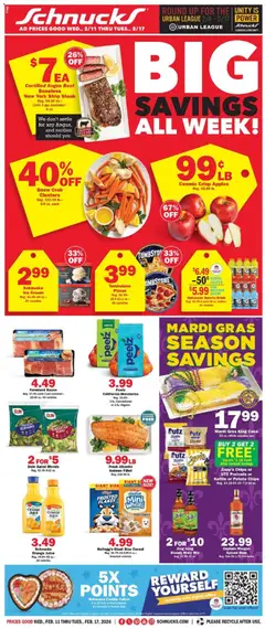 Ad Preview of Schnucks Weekly Ad from 02/11/2026