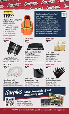 Preview of leaflet 2 Week Sale! from shop Princess Auto is valid from Nov 04, 2025 | Page: 75